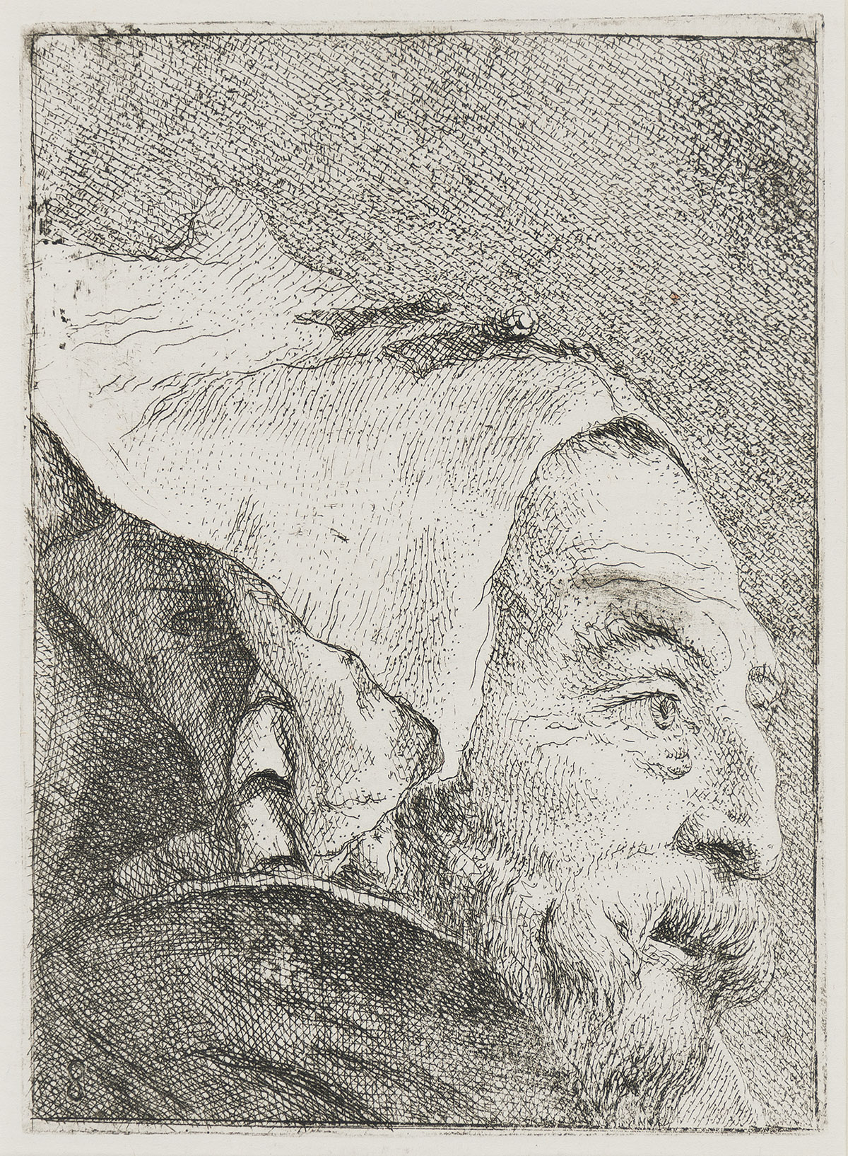 GIOVANNI D. TIEPOLO Group of 5 etchings from Raccolta di Teste.